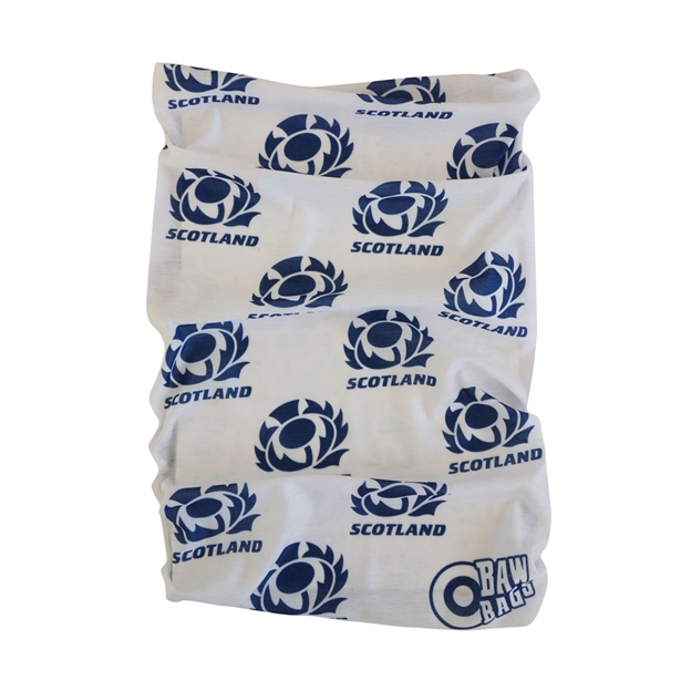 Bawbags Scotland Rugby Away Buff White - Front