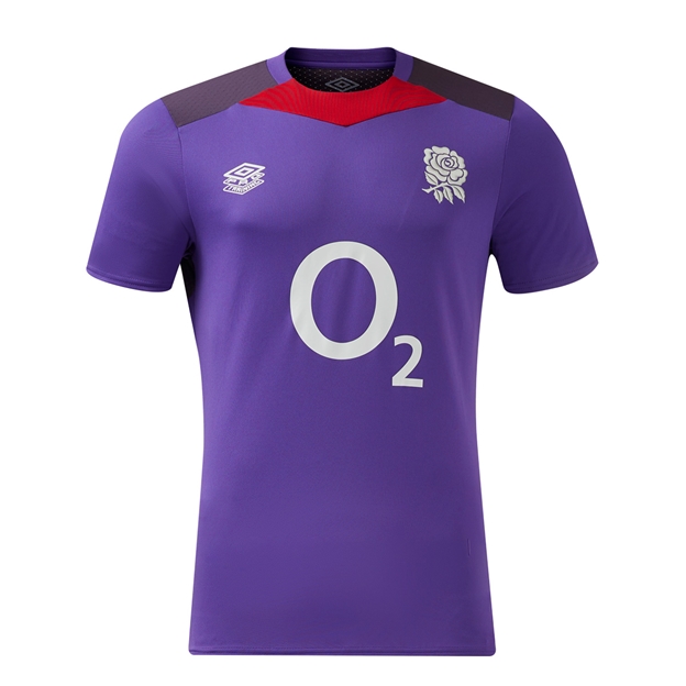 England Kids Gym T-Shirt - Prism Violet - 2025 - Front