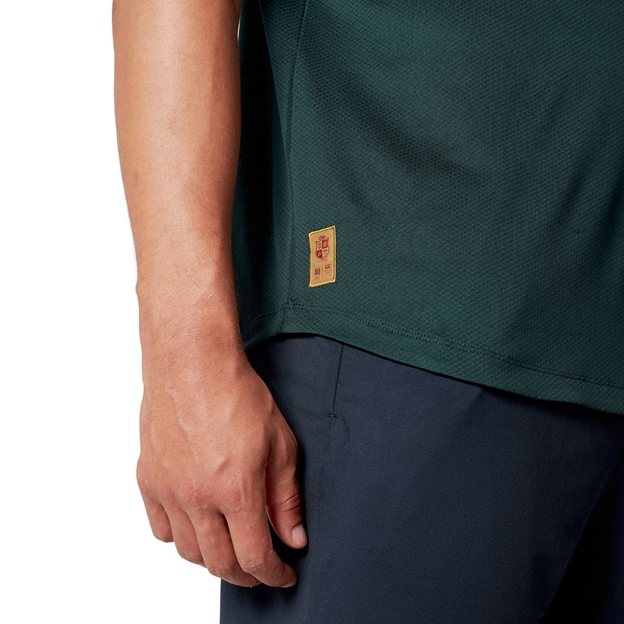 British and Irish Lions Mens Polo Green - Model Hem
