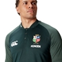 British and Irish Lions Mens Polo Green - Model Close-up 