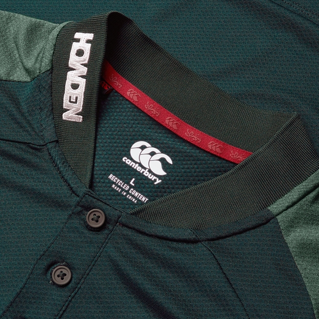 British and Irish Lions Mens Polo Green - Collar
