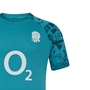England Mens Performance Short Sleeve Tee 25-26 Reflecting Pond - RFU 