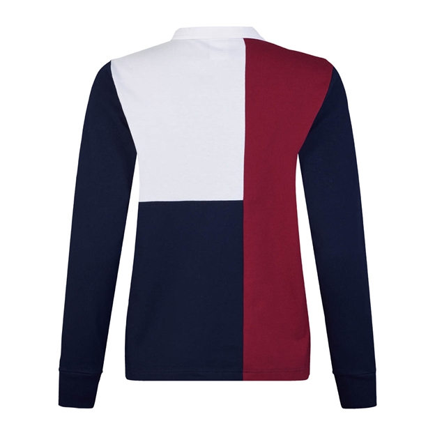 Canterbury Womens Harlequin Webber Rugby Shirt Multi Colour - Back