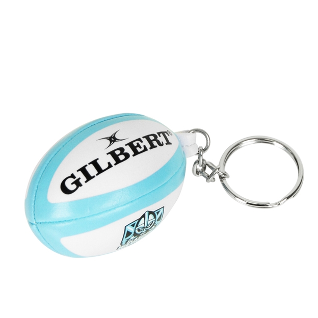 Gilbert Glasgow Warriors Keyring - Back