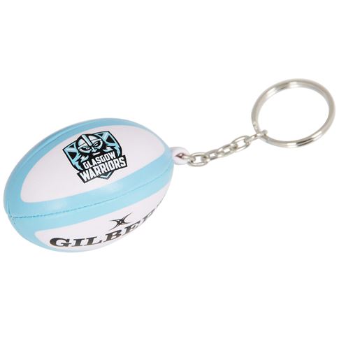Gilbert Glasgow Warriors Keyring - Front Gilbert Glasgow Warriors Keyring - Front