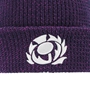 Scotland Adults Waffle Bicolour Beanie 25/26 Navy - Thistle 