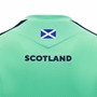 Scotland Junior Poly Shirt -Green - Short Sleeve - 2025 - Back Close Up 