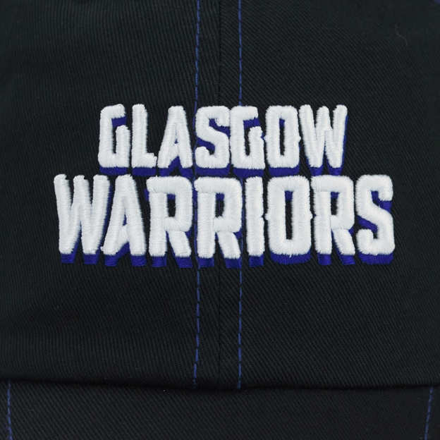 Glasgow Warriors Baseball Cap 25/26 Black - Embroidery