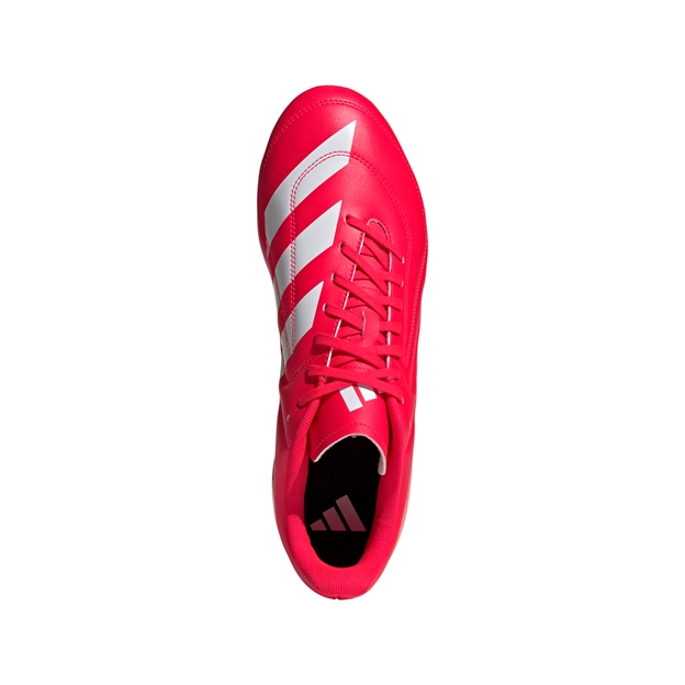 adidas Adults RS-15 Soft Ground Rugby Boots - Lucid Red