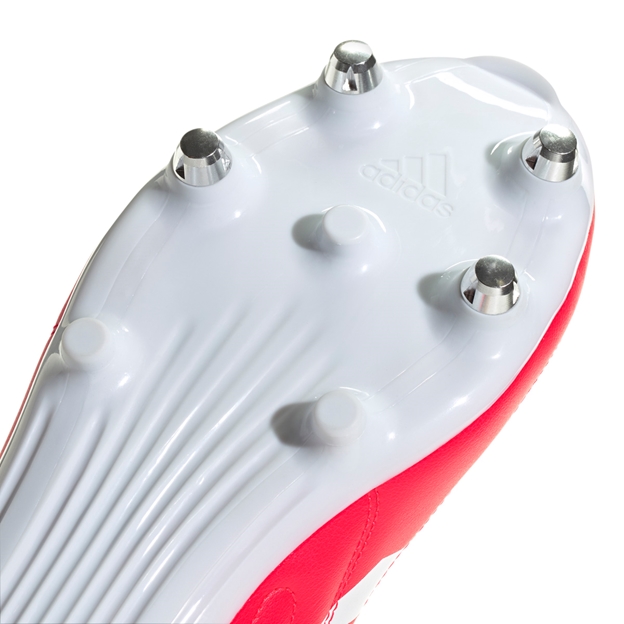 adidas Adults RS-15 Soft Ground Rugby Boots - Lucid Red