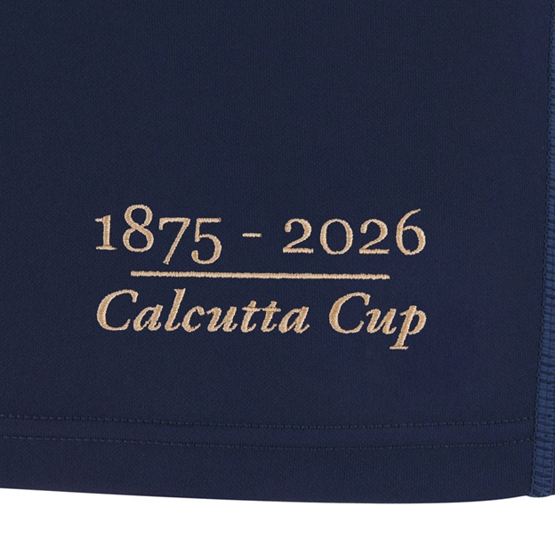 Scotland Junior Limited Edition Calcutta Cup Since 1879 Home Rugby Shirt 25/26 Navy - Embroidered Hem