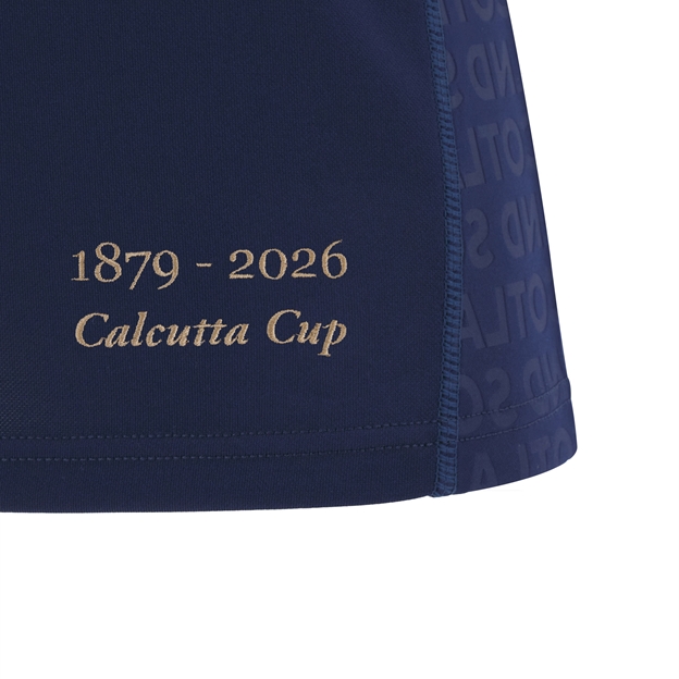 Scotland Junior Limited Edition Calcutta Cup Since 1879 Home Rugby Shirt 25/26 Navy - Hem