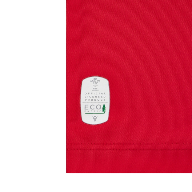 Wales Babies Home Rugby Shirt 26/27 Red - Official Licensed Product Close-up