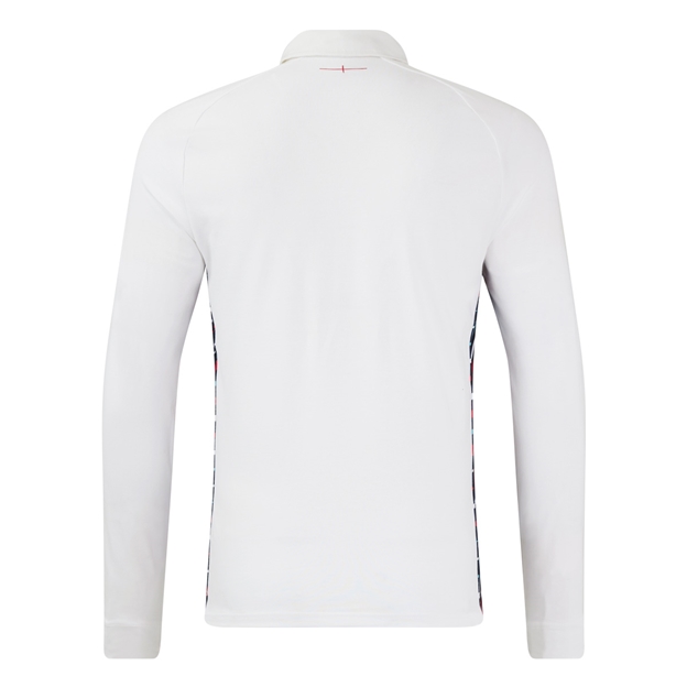 England Mens Home Classic Rugby Shirt - Long Sleeve 2025 - Back