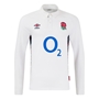 England Mens Home Classic Rugby Shirt - Long Sleeve 2025 - Front 