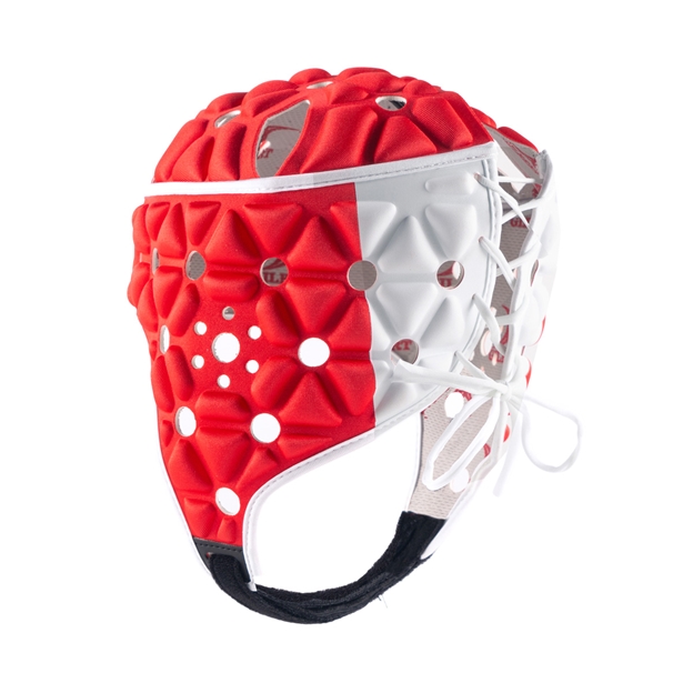 Gilbert Air Headguard Red - Back View