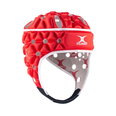Gilbert Air Headguard Red - Front View