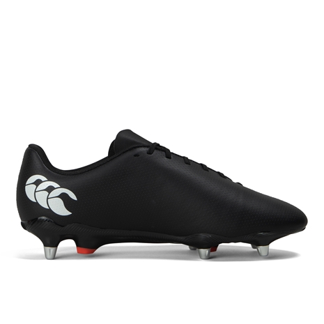 Canterbury Adults Speed Raze Soft Ground Rugby Boots - Black