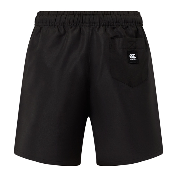 Canterbury Kids Uglies Tactic Shorts Black/Multi - Back View