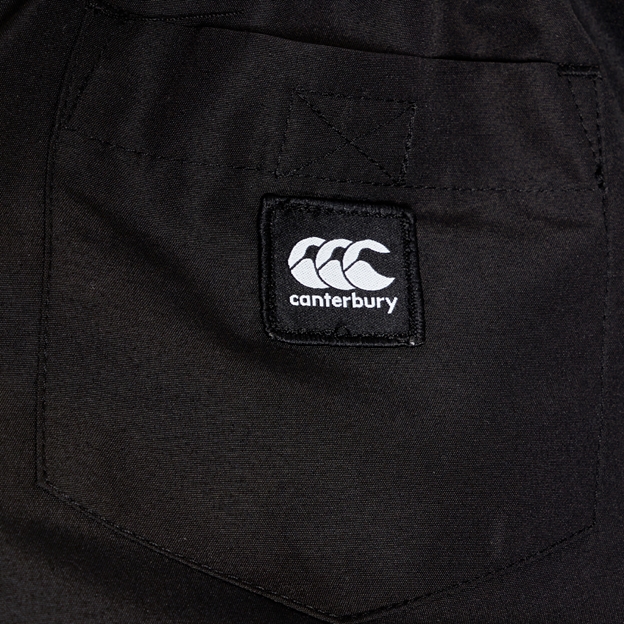 Canterbury Kids Uglies Tactic Shorts Black/Multi - CCC Patch Close-up