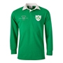 Ireland Adults Classic XV Rugby Shirt Long Sleeve Bright Green - Front 