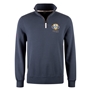 R1823 Portugal 1935 Quarter Zip Top - Petrol Blue 