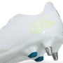 Canterbury Adults Phoenix Genesis Pro Soft Ground Rugby Boots White - Heel 