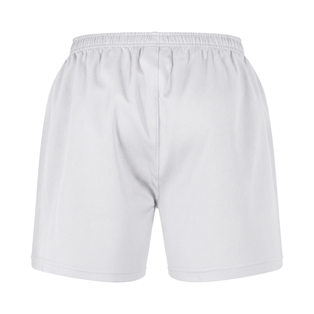 Canterbury Mens Polyester Professional Rugby Match Shorts 2.0 White - Back View