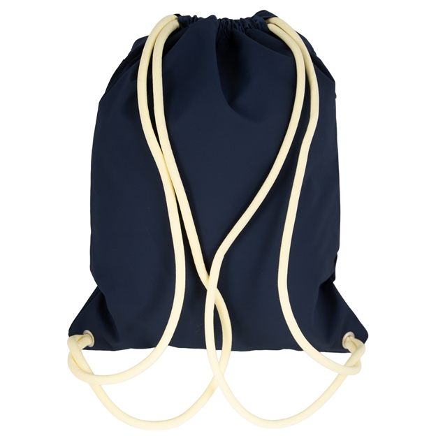 Scotland Gym Sack 26/27 Navy and Sand - Back View