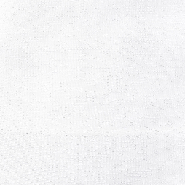 England Mens Home Pro Rugby Shirt 26/27 Brilliant White - Material Texture Close-up