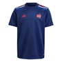 France Junior Supporters T-Shirt Dark Blue 24/25 - Front 