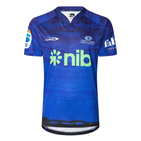 Blues Mens Home Rugby Shirt Navy 2025 - Front