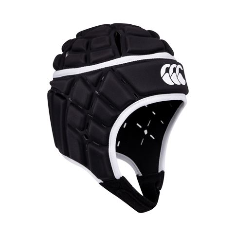 Canterbury Kids Core Headguard Black - Front Canterbury Kids Core Headguard Black - Front