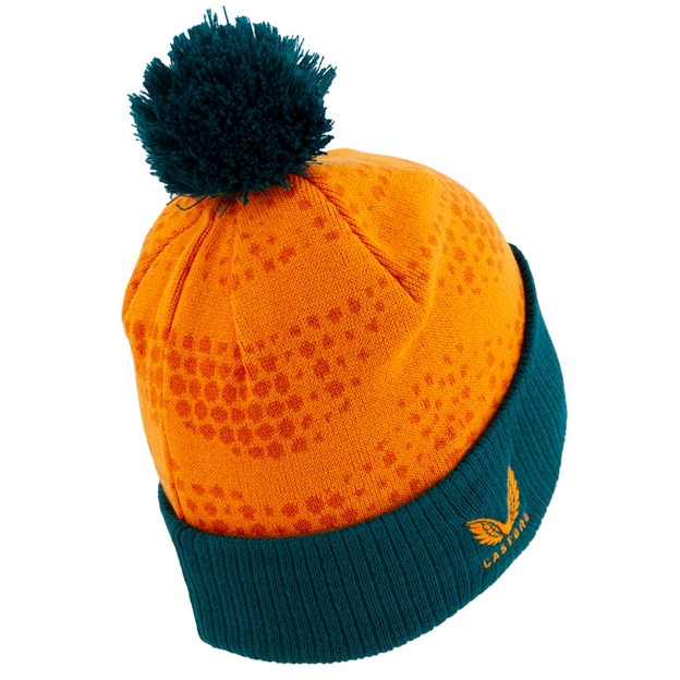 Australia Adults Bobble Beanie 2026 Gold - Back View