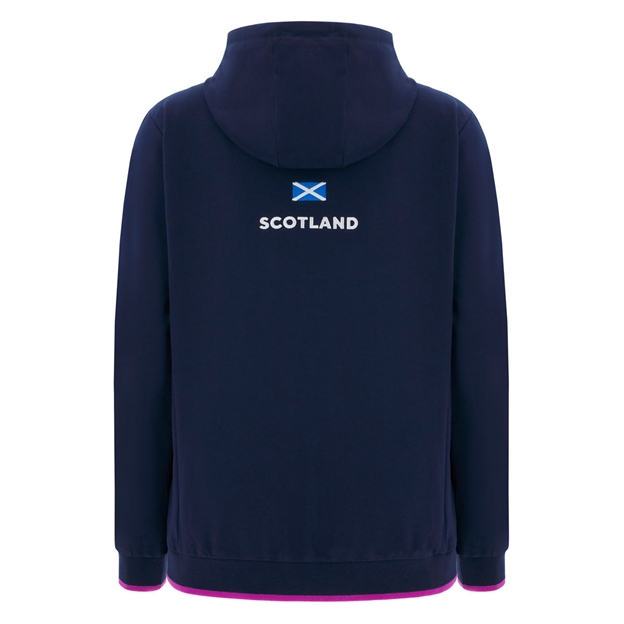 Scotland Womens Travel Hoodie 25/26 - Navy/Purple
