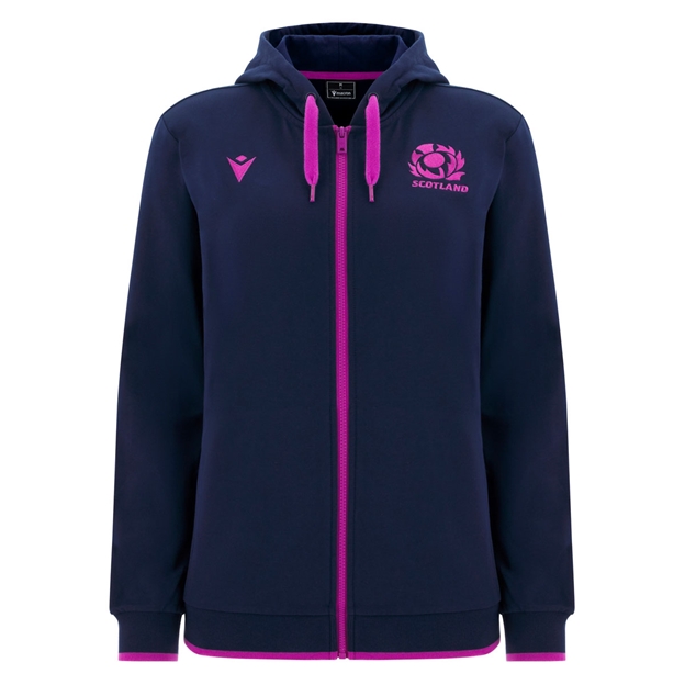 Scotland Womens Travel Hoodie 25/26 - Navy/Purple