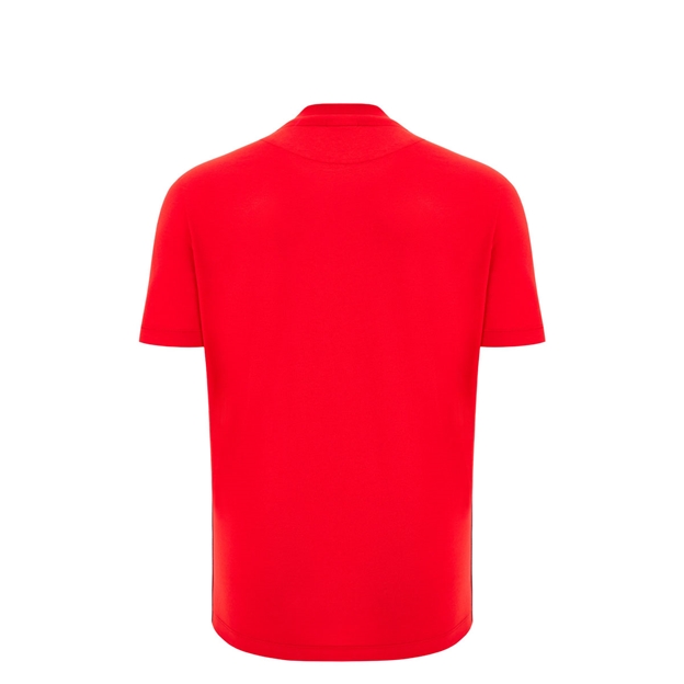 Wales Junior Travel Cotton T-Shirt 25/26 Red - Back