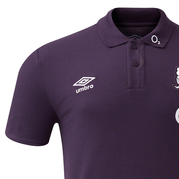 England Mens Polo T-Shirt - Nightshade - 2025 - Umbro