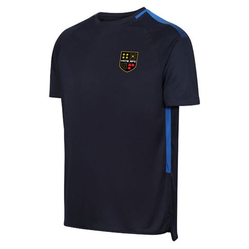 Yate Rugby Club Adults Edge Pro Training Tee – Navy/Royal