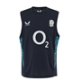 England Kids Performance Sleeveless Tee 25_26 Inkwell_Storm Blue - Front 