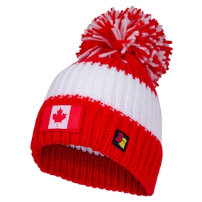 Big Bobble 'What the Puck' Beanie Hat - Front