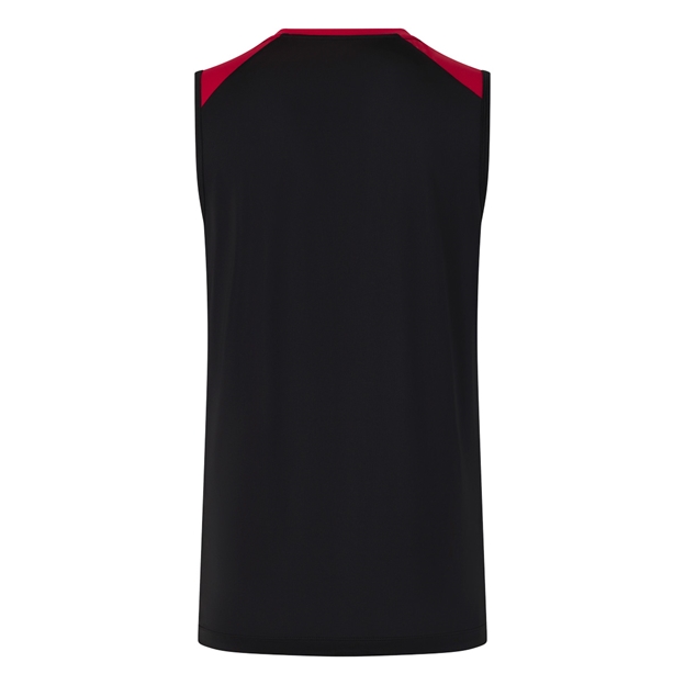 England Mens Performance Vest 26/27 Castore Black - Back View