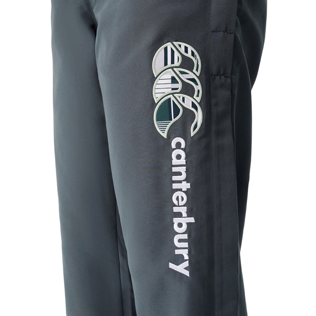 Canterbury Womens Uglies Stadium Pants Dark Slate Blue - CCC Logo close-up