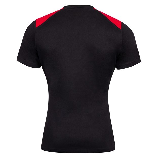 England Mens Contact Shirt 26/27 Castore Black - Back View