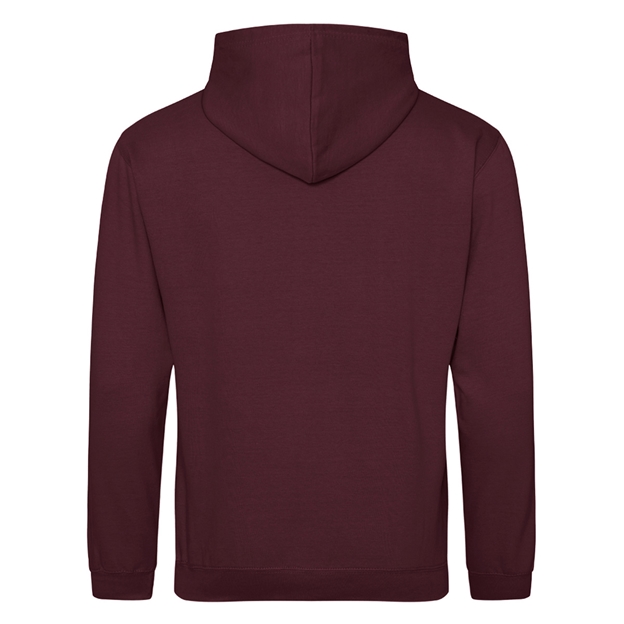 England Mens Classic Hoodie Burgundy - Back
