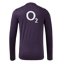 England Mens 1/2 Zip Fleece - Nightshade - 2025 - Back 