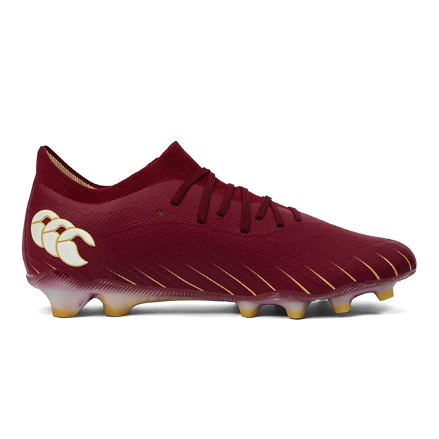 Canterbury Adults Speed Falcon Elite FG Rugby Boots Red - Instep