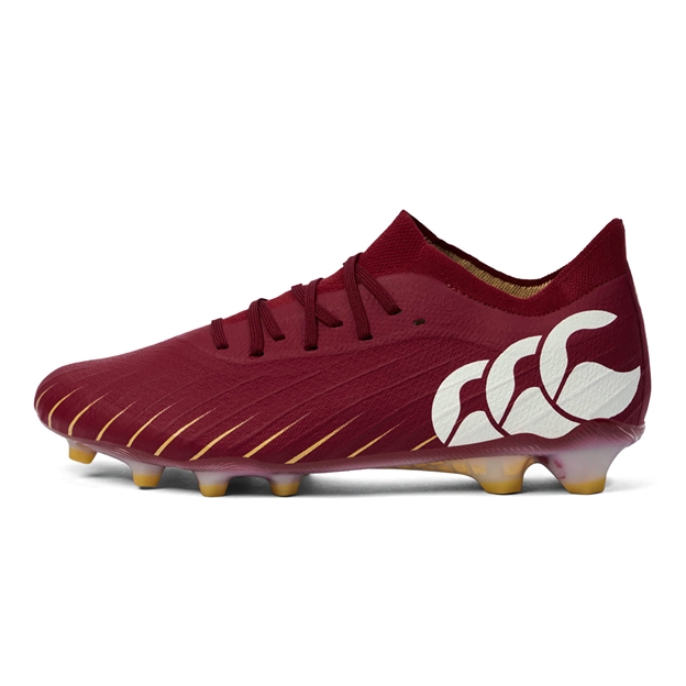 Canterbury Adults Speed Falcon Elite FG Rugby Boots Red - Outstep