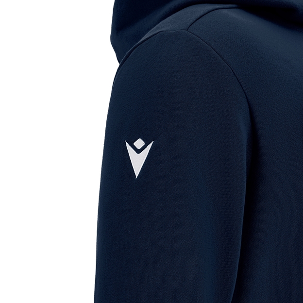 Macron Scotland Kids Rugby World Cup 2023 Full Zip Hoodie - Sleeve