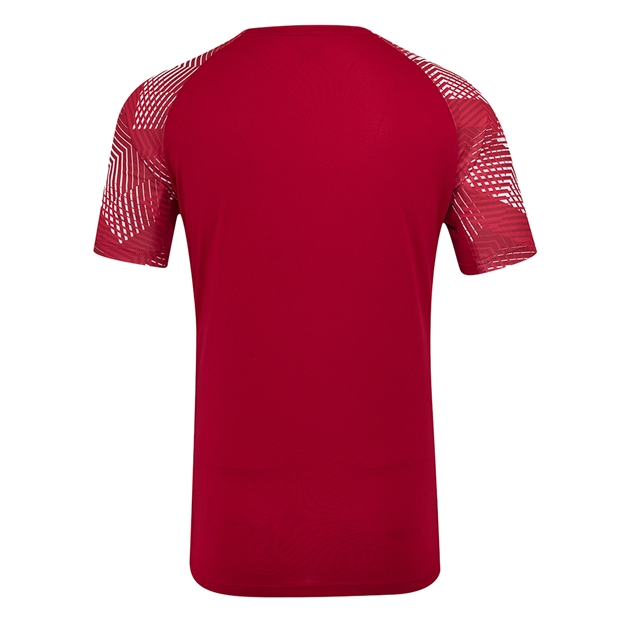 England Mens Warm up Jersey 25-26 Jester Red:Brilliant White - Back